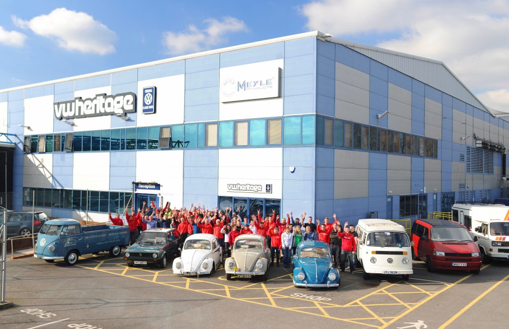 VW Heritage in the spotlight Shoreham based VW & Porsche parts supplier VW Heritage put themselves in the spotlight of the Sunday Times Top 100