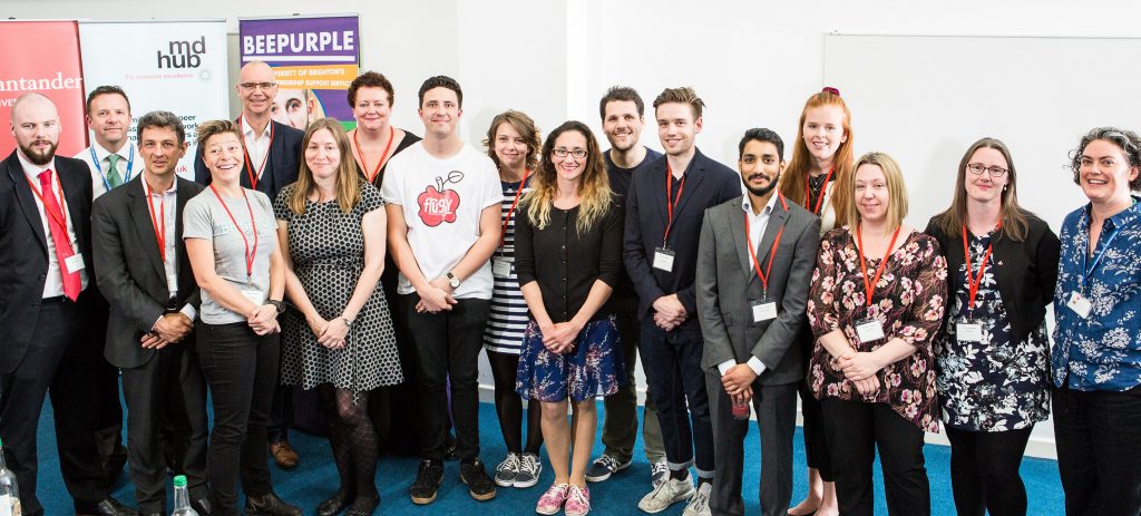 Five finalists pitched their business ideas to a panel of judges from the local business community at The Santander University of Brighton Ideas Competition Final 2018 on 10 May 2018...