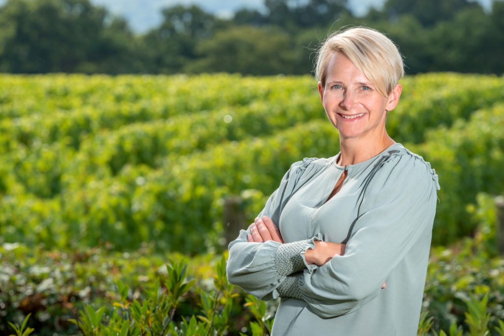 Tamara Roberts, from Ridgeview Wine Estate in Ditchling, East Sussex